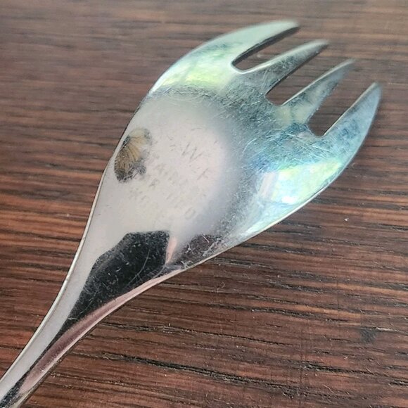 Washington Forge WF TEARDROP 1 Salad and 3 Dinner Forks Flatware Stainless Korea - Picture 6 of 6